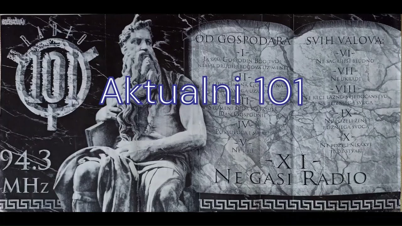 Aktualni 101 - 15. 6. 2007. #radio101 #zagreb