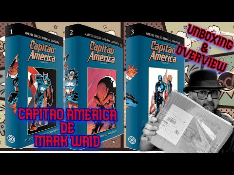 CAPITO AMRICA de MARK WAID da SALVAT - UNBOXING GIBI