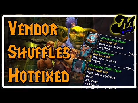 All Vendor Shuffles - HOTFIXED!