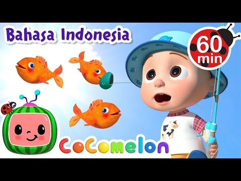 Tangkap Ikan bersama Bayi JJ! 🐟🐠 | CoComelon Bahasa Indonesia - Lagu Anak Anak | Nursery Rhymes