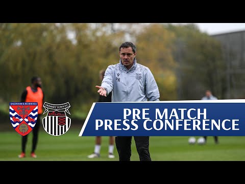 Dagenham & Redbridge (A) - Pre-Match Press Conference