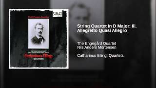 String Quartet In D Major: Iii. Allegretto Quasi Allegro