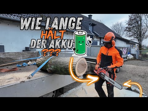 Die stärkste Akku-Kettensäge von Makita | im Härtetest