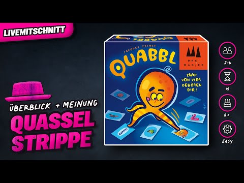 QUABBL - Three Magicians Games - Board Game - The Pile is awesome