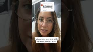 Ácido Hialurônico REVERA CAPS Colágeno Resveratrol  Biotina Retinol #shorts