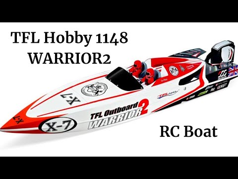 TFL Hobby 1148 Warrior2 RC Boat — High-Speed Fiberglass Power With Scale Details