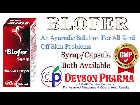 Blofer, ayurvedic blood purifying syrup, devson pharma, pack...
