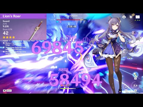 C0 Keqing vs Maguu Kenki - Genshin Impact