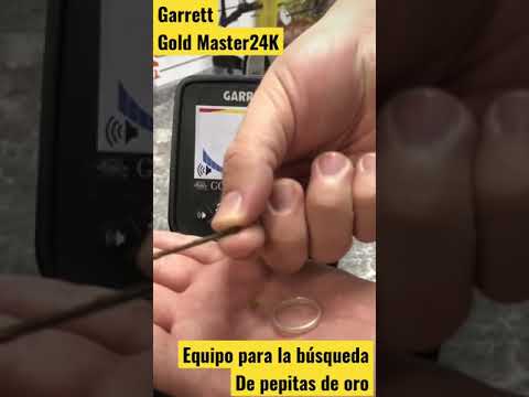 Detector de oro Garrett Gold Master 24K - Master Detector