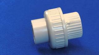Union for Schedule 40 PVC Pipe (O-Ring Type) (Slip x Slip)