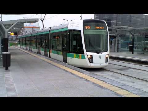 Paris tramway Line 3a (Citadis 402), 8.12.2012