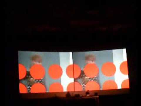 Karl Bartos (Ex-Kraftwerk) am 28.3.09 im Gartenbaukino