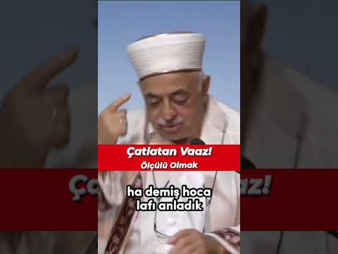 Çatlatan Vaaz. Mustafa Akgül Hoca Efendi.               #shorts #dini #keşfet #keşfetbeniöneçıkar