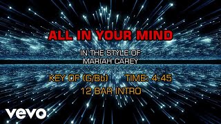 Mariah Carey - All In Your Mind (Karaoke)