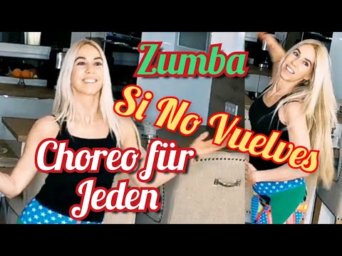 Leichte Tanzschritte. Si No Vuelves. Zumba. Auch als Cool down geeignet. Mit Jane Uhlig.