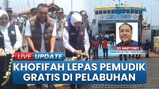 Gubernur Khofifah Berangkatkan 260 Pemudik Gratis di Pelabuhan Jangkar Situbondo Menuju Pulau Raas