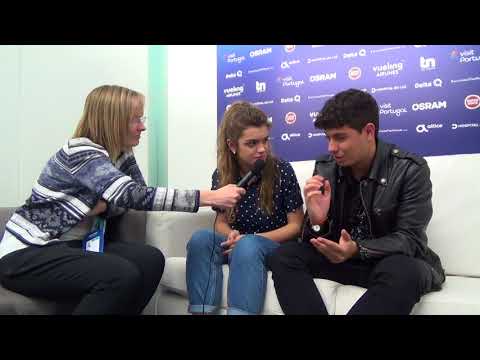 ESCKAZ in Lisbon: Interview with Alfred & Amaia (Spain)