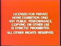 Red FBI Warnings 1984 1991