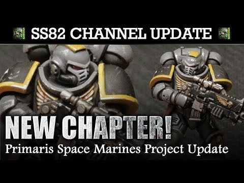 SS82 Project Update & Sneak Peek: Primaris Marines NEW CHAPTER - RED SCORPIONS! | HD