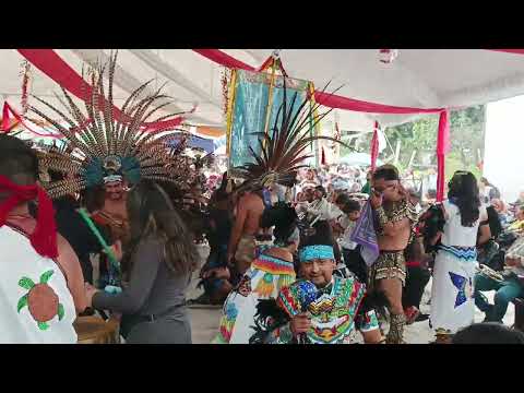 Grupo de danzantes - Capilla San Lorenzo diácono y mártir - Ozumba