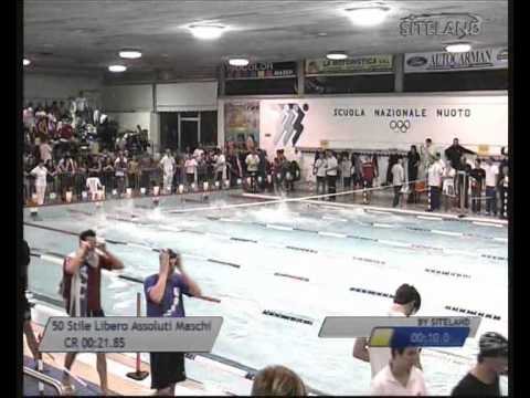 Eliminatorie 3 dei 50 Stile Libero  Assoluti Maschi Agonisti - 16 Memorial Chiara Giavi