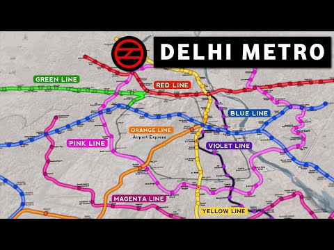 Dmrc Metro Map