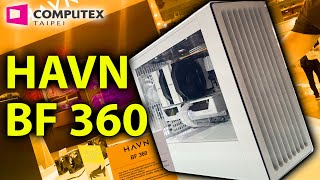 HAVN Launches The MOST BEAUTIFUL BF360 Case At COMPUTEX! - Computex 2025 HAVN Booth Tour