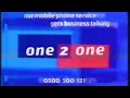 One 2 One Advert With Trevor Baylis Broadcast 10th April 1998 UK Television Commercial