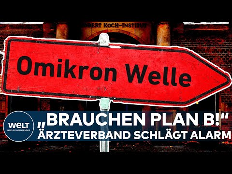 OMIKRON-WELLE: Corona! "Brauchen einen Plan B" – Ärzteverband warnt vor Engpässen bei PCR-Tests