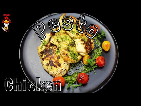 How To Make Pesto Chicken With Homemade Pesto 🤯
