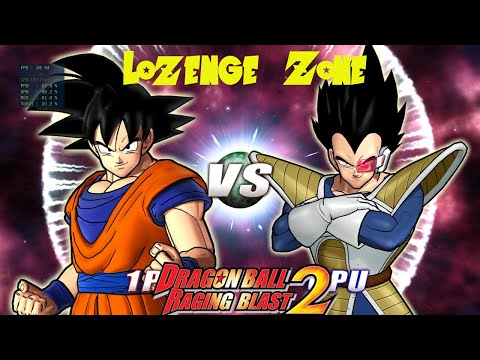 DB RB2 Battle Zone 1 |  Lozenge Zone Boss Vegeta Scouter