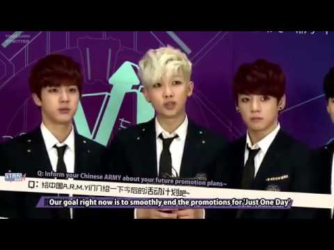 ENG SUB 140505 Bangtan Boys V Chart Awards Ceremony Interview