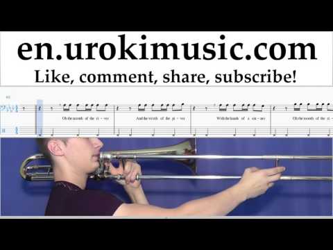 How to Play Trombone Imagine Dragons - Mouth Of The River Tabs Part#2 um-b352
