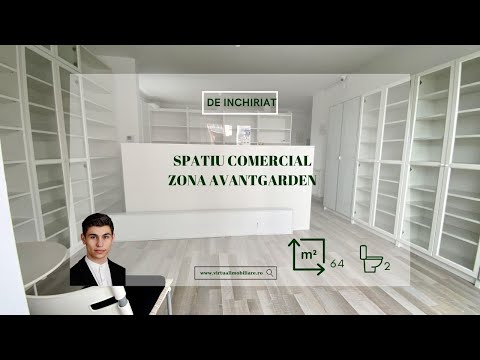 Spatiu comercial de inchiriat in Sibiu, 64mp utili | zona Avantgarden.