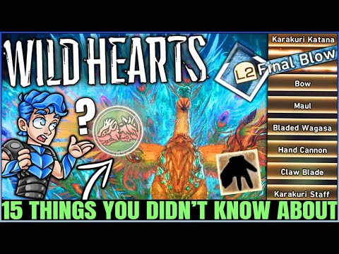 15 Wild Hearts Secrets You NEED to Know - Tips & Tricks For All 8 Weapons - Make It Easy - Guide!
