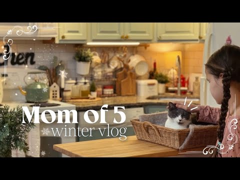 How We Spend Winter Break with 5 children | Slow living at home