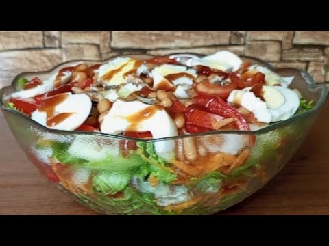 How to make Ghana salad // Ghanaian vegetable salad