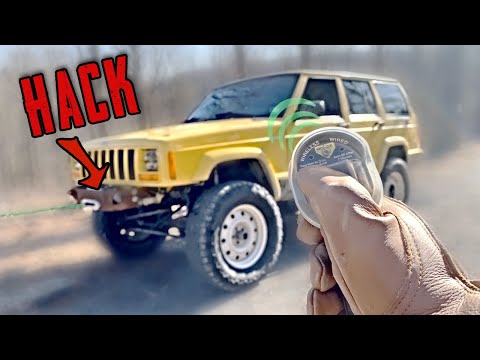 Harbor Freight Hack!  Cheap Wireless Winching