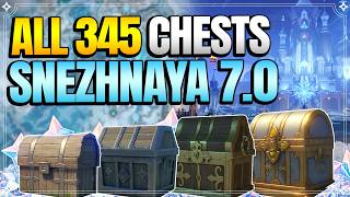 ALL Chest Locations in Snezhnaya 7.0 (345 in Achievements) | In Depth Follow Along【Genshin Impact】