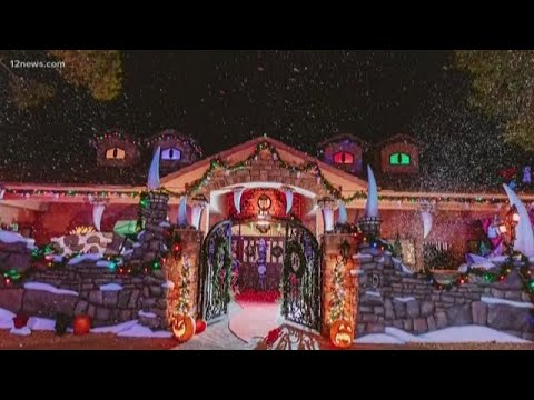 Popular Tempe holiday display shuts lights off during the week due to complaints
