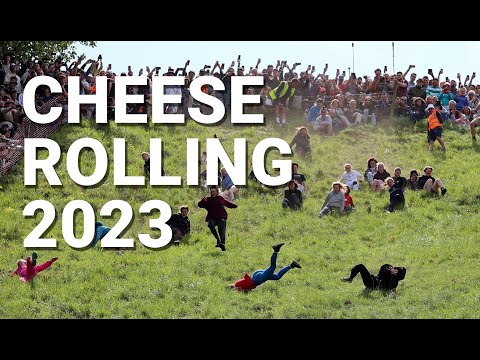 Cheese Rolling 2023, Cooper's Hill, Brockworth, Gloucester