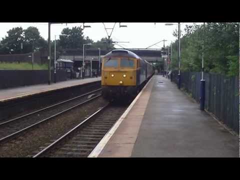 57006 TnT 57001 on 5Z00 Carnforth - TPE Ardwick depot @ Guide Bridge on 11/7/12 - HD