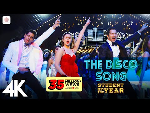 The Disco Song |SOTY| @aliabhatt | Siddharth, Varun | @sunidhichauhanofficial01 | @BennyDayalOfficial | 4K