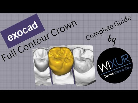 Exocad - Full Contour Crown (Design)