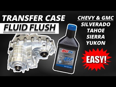 How To Change Transfer Case Fluid Silverado Sierra Yukon Tahoe Suburban