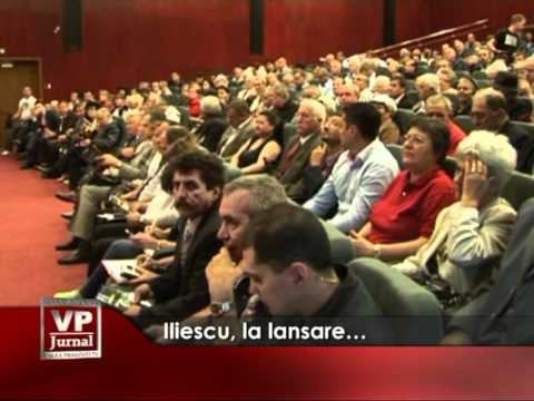 Iliescu, la lansare…