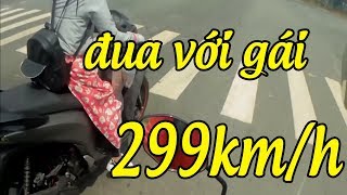 vlog 6: gái Bình Phước max speed 299km/h  với sh150i  | 1stMrC vlogs