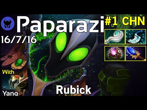 Paparazi plays Rubick!!! Dota 2 7.21