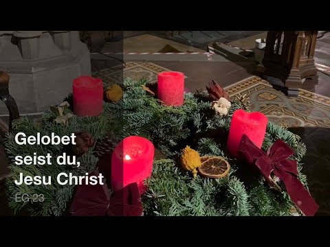 Das Wochenlied zum Christfest: "Gelobt seist du, Jesus Christ" EG 23