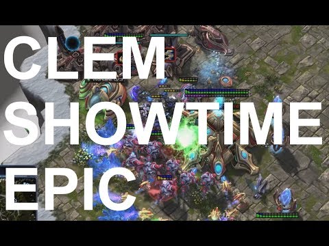 EPIC - Clem (T) v ShoWTimE (P) on Dreamcatcher - StarCraft2 - Legacy of the Void 2018